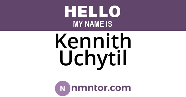Kennith Uchytil