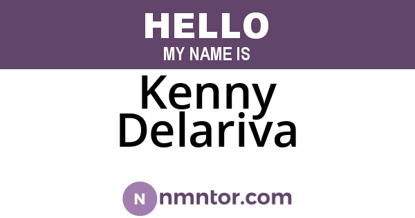Kenny Delariva
