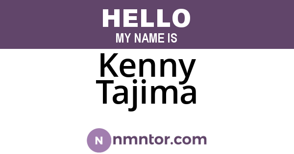 Kenny Tajima