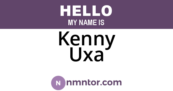 Kenny Uxa