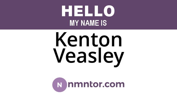 Kenton Veasley