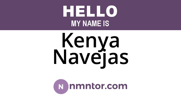 Kenya Navejas