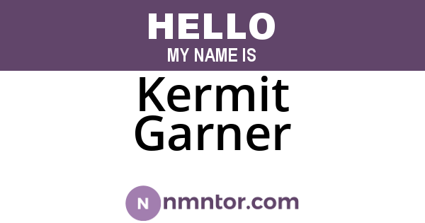 Kermit Garner