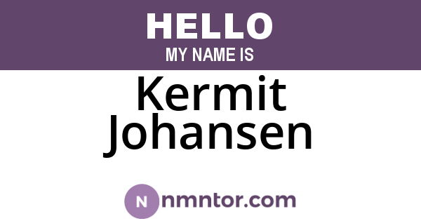 Kermit Johansen