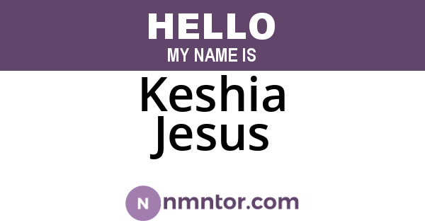 Keshia Jesus
