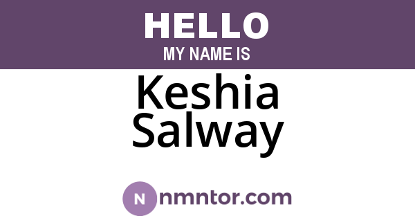 Keshia Salway