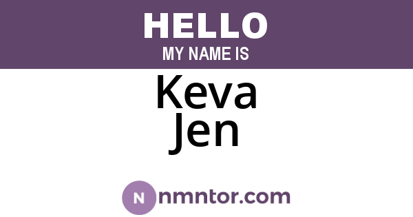 Keva Jen