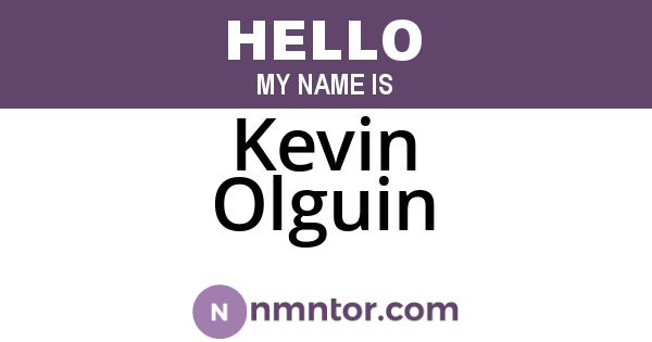 Kevin Olguin