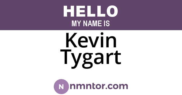 Kevin Tygart