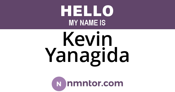Kevin Yanagida