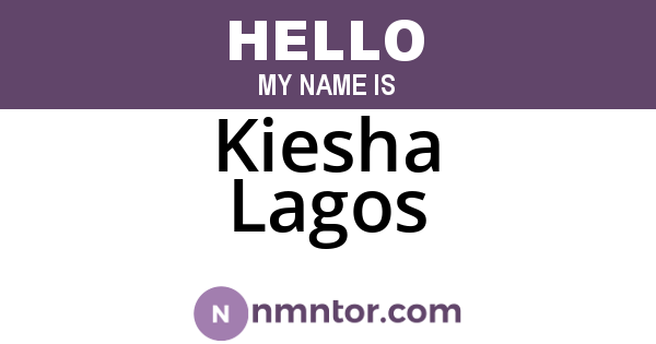 Kiesha Lagos
