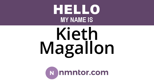 Kieth Magallon