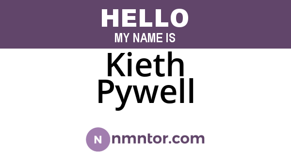Kieth Pywell