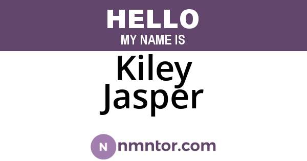 Kiley Jasper