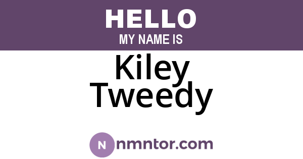 Kiley Tweedy