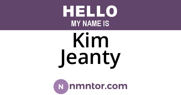 Kim Jeanty