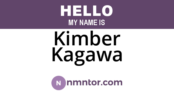 Kimber Kagawa