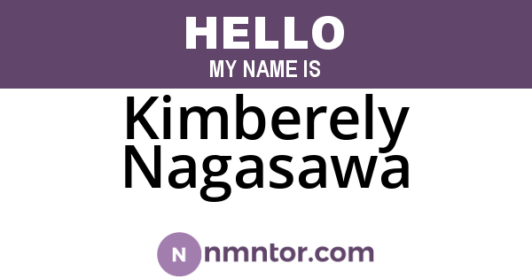 Kimberely Nagasawa