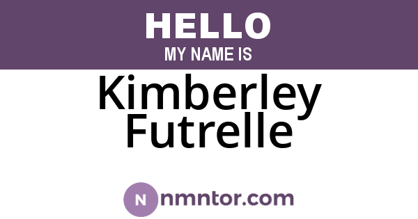 Kimberley Futrelle