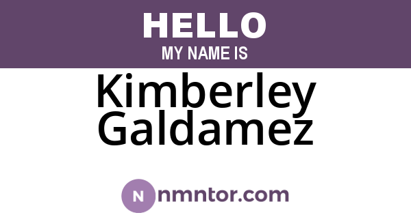 Kimberley Galdamez