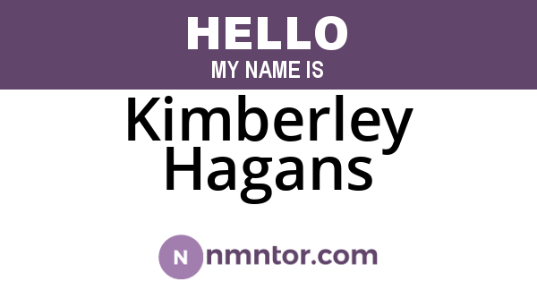 Kimberley Hagans