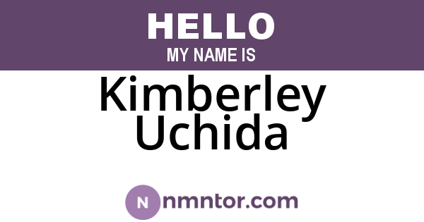 Kimberley Uchida
