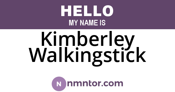 Kimberley Walkingstick