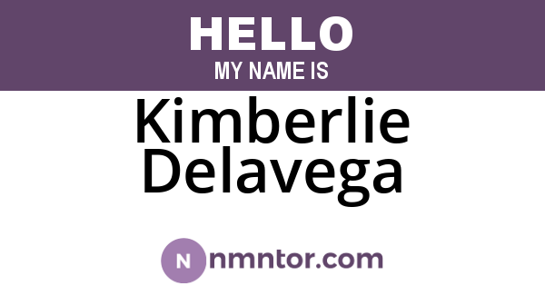 Kimberlie Delavega