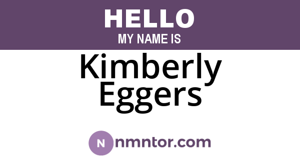 Kimberly Eggers