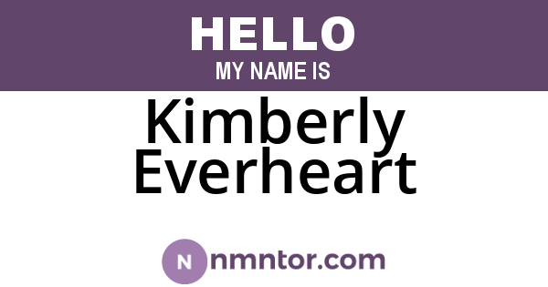 Kimberly Everheart