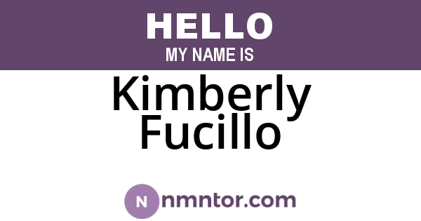 Kimberly Fucillo