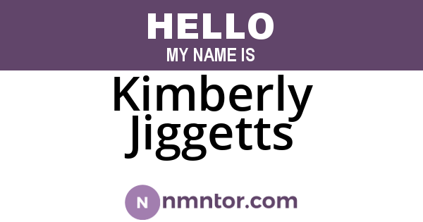 Kimberly Jiggetts