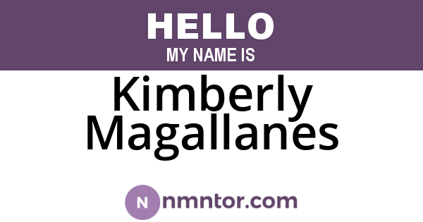 Kimberly Magallanes