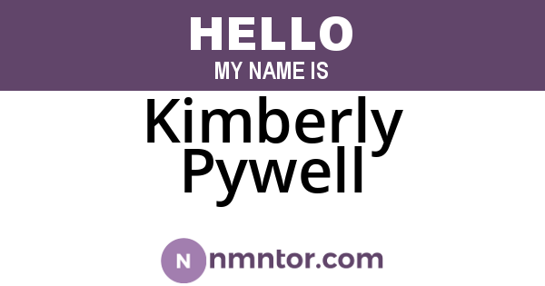 Kimberly Pywell