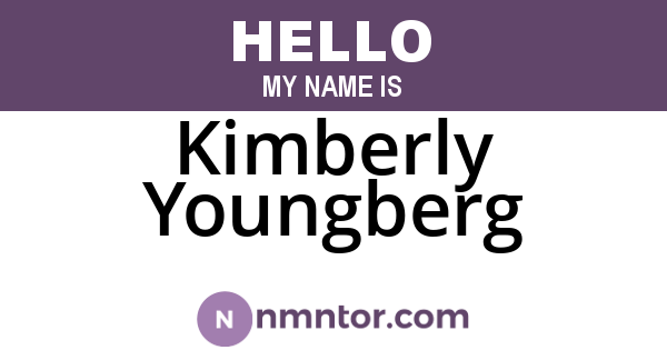 Kimberly Youngberg