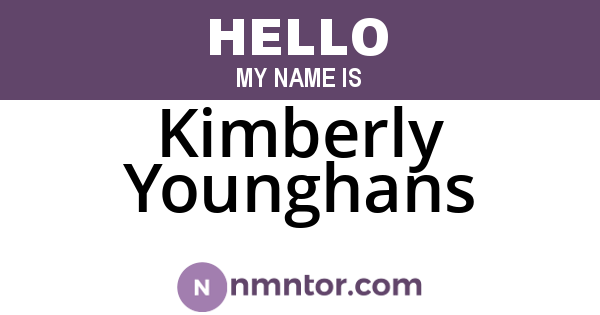 Kimberly Younghans