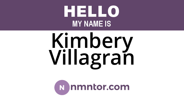 Kimbery Villagran