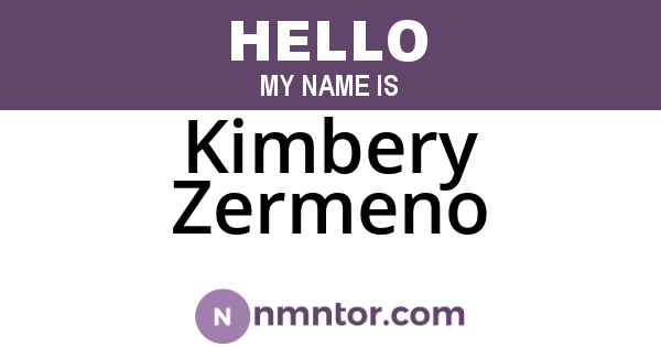 Kimbery Zermeno