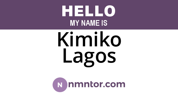 Kimiko Lagos