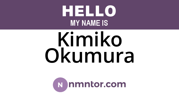 Kimiko Okumura