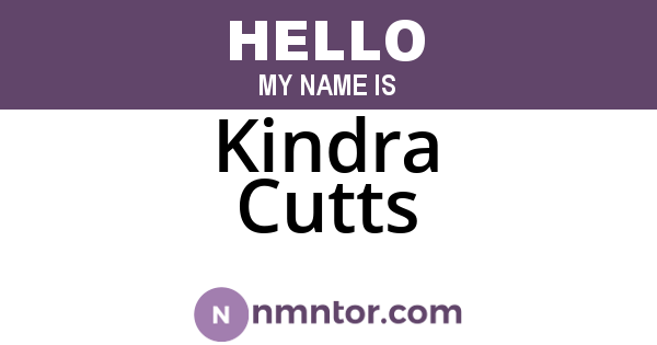Kindra Cutts