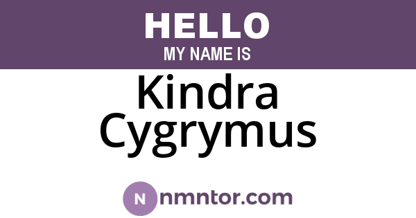 Kindra Cygrymus