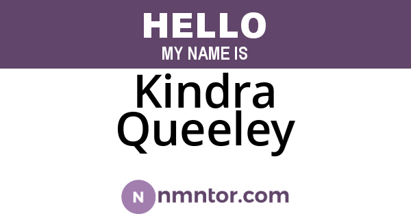 Kindra Queeley