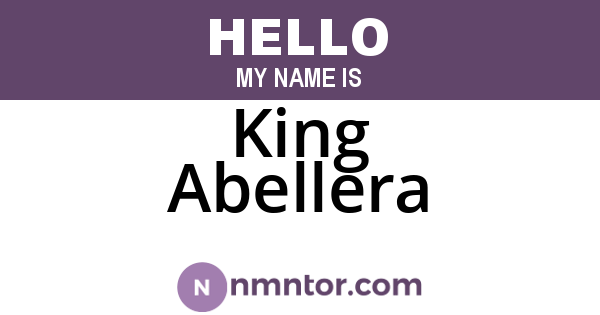 King Abellera