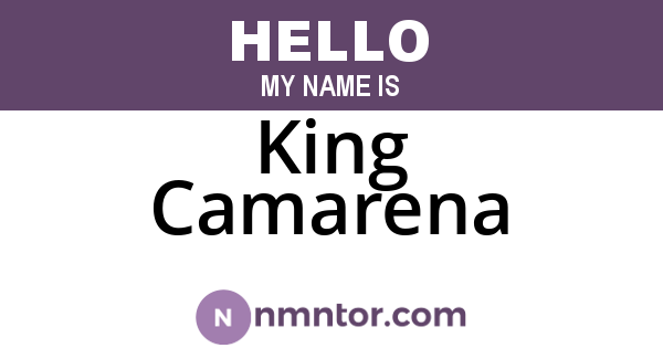 King Camarena