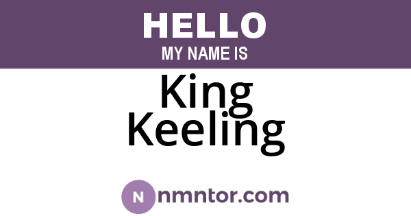King Keeling