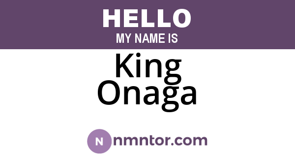 King Onaga