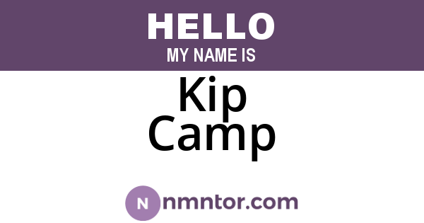Kip Camp