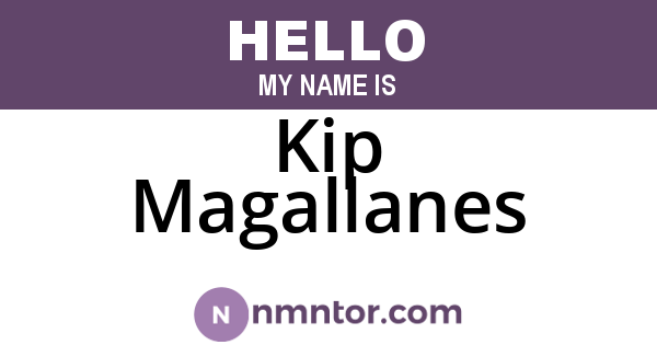 Kip Magallanes