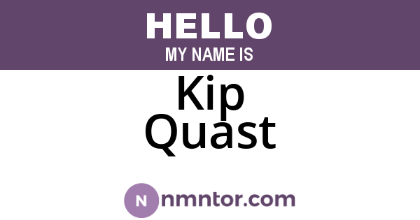Kip Quast